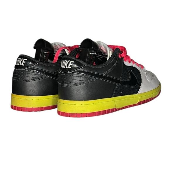 Womens Nike Dunk Low 317813-004 Leather Athletic Sneaker Shoes Size 10 - Picture 4 of 6